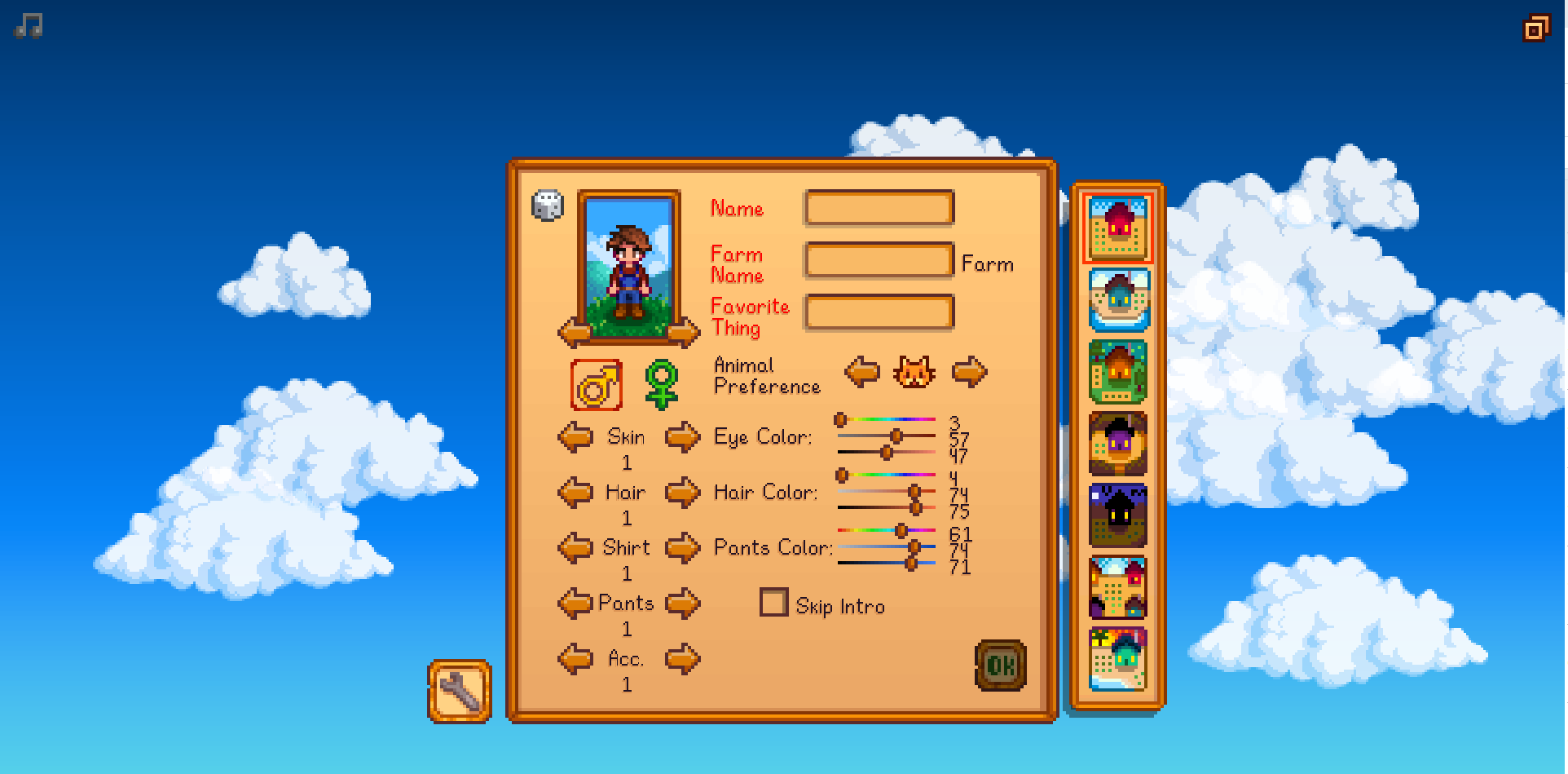 An InDepth Look at the Stardew Valley Character Creator Stardew Guide