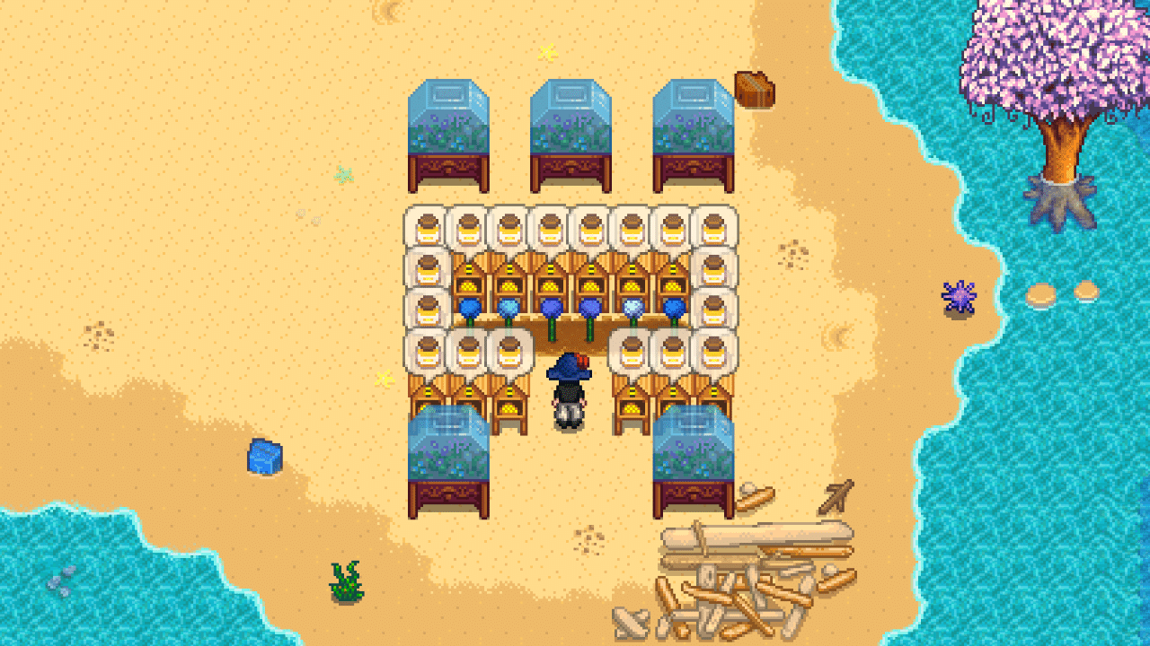 Stardew Valley Bee House Layout