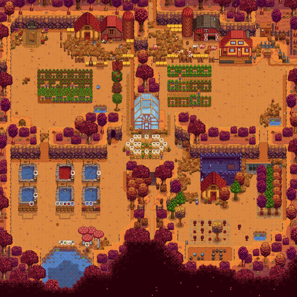 Stardew Valley: A Guide To Using The Four Corners Farm