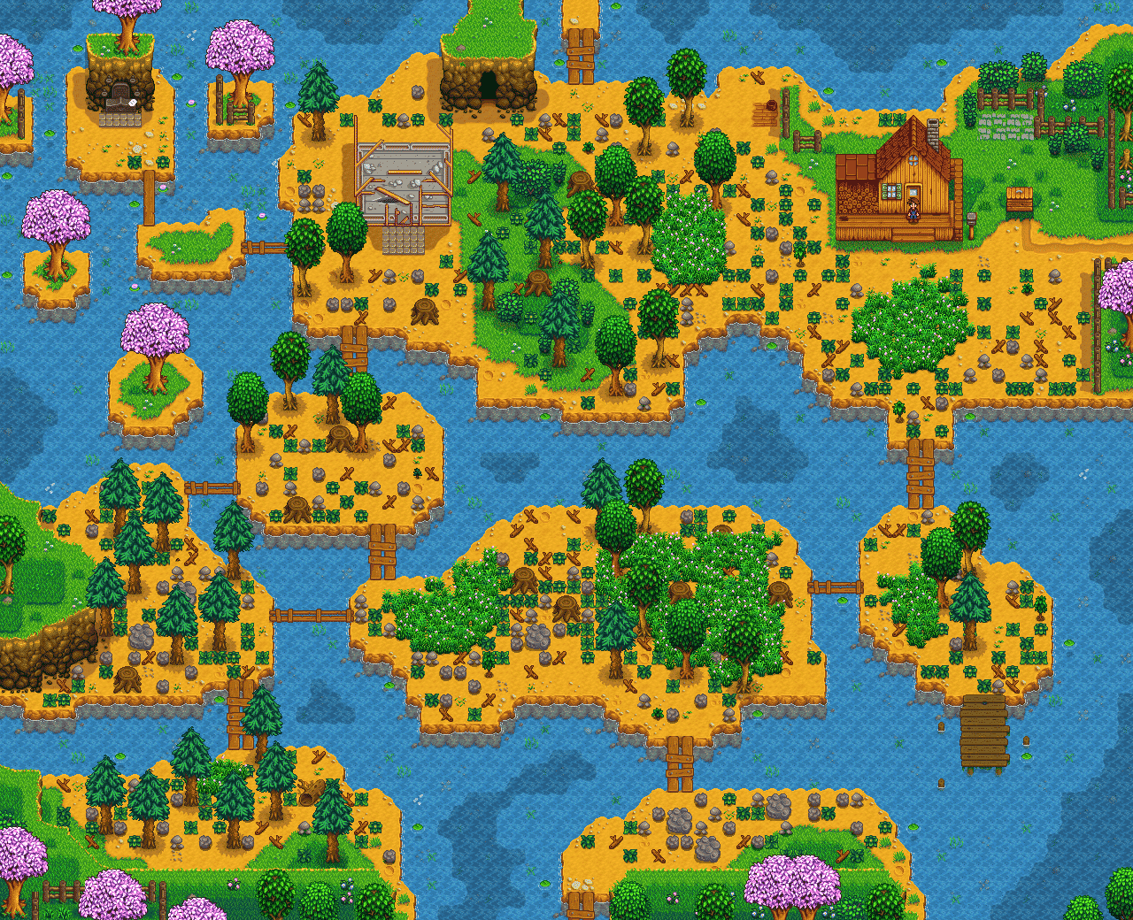 Everything You Need To Know About The Riverland Farm In Stardew Valley 