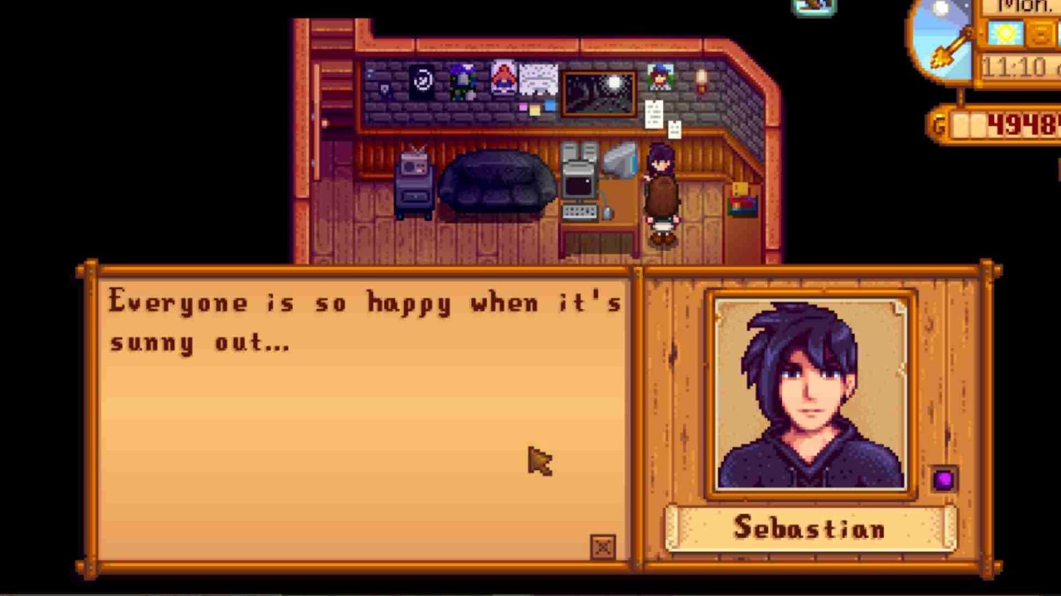 Stardew Valley Sebastian Schedule Gifts And More Stardew Valley Sebastian Schedule Gifts And More