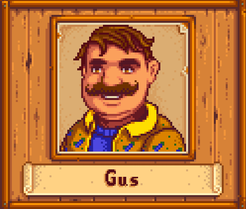 Gus from Stardew Valley