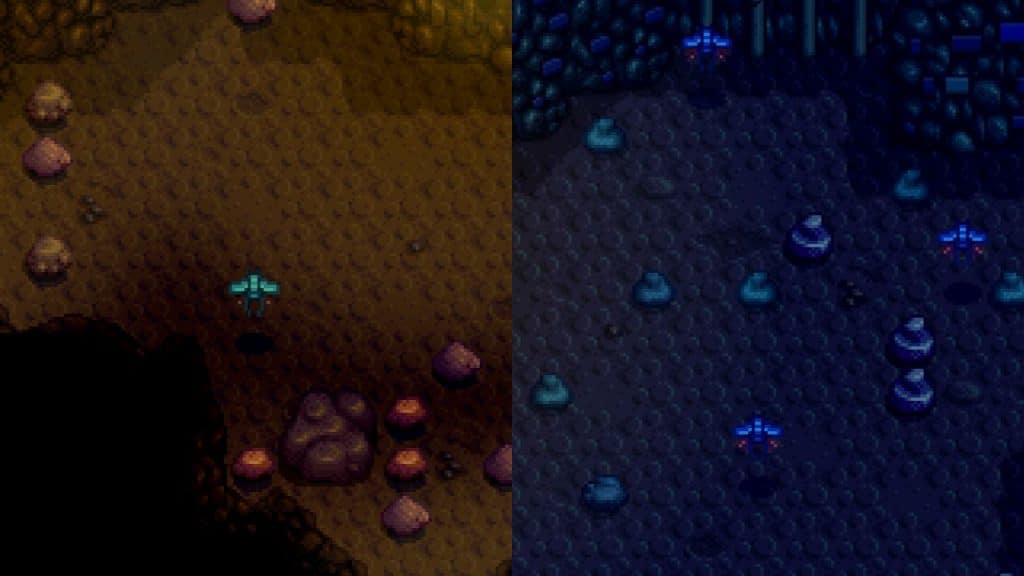 A passive bug in the Mines and Dangerous Mines.