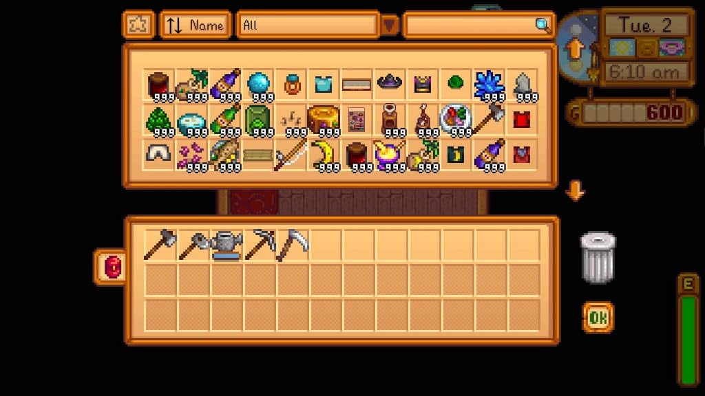 stardew valley cheat engine item id