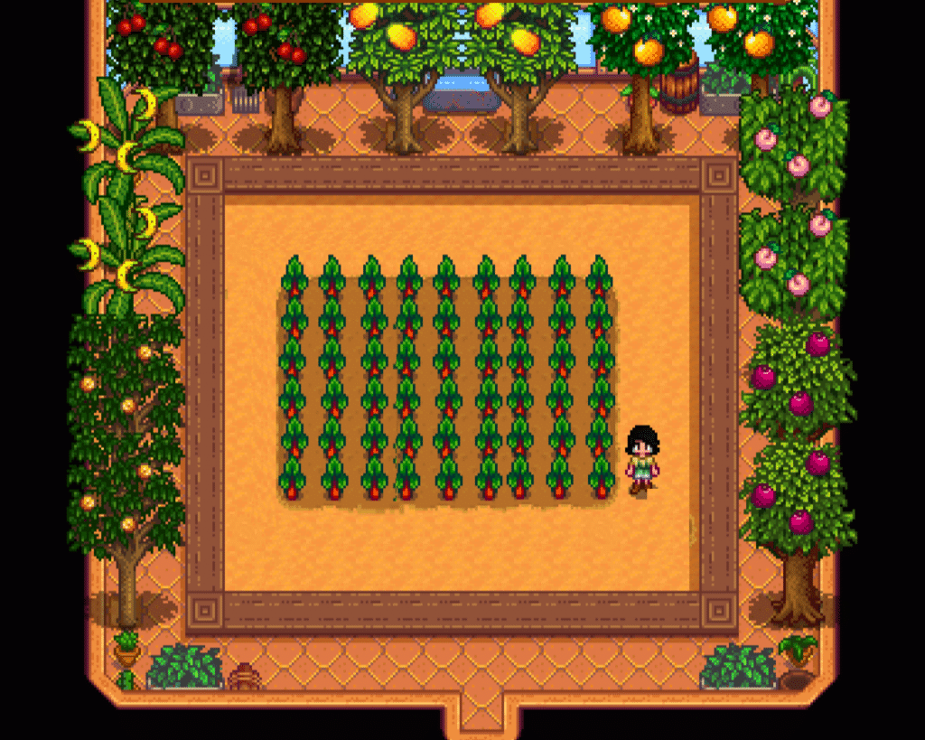 rhubarb stardew valley fruit crops show